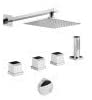 Abode AB3107 Extase Thermostatic Deck Mounted Bath Overflow Kit