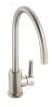 Abode Atlas Single Lever Brushed Nickel Kitchen Tap