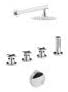 Abode Serenitie Thermostatic Deck Mounted Bath Overflow Kit