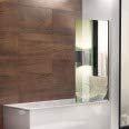 Arley Avon Square 1380 x 800 x 4mm Mirror Bathscreen