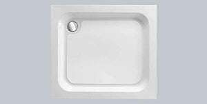 Just Trays Merlin Anti-Slip Square Shower Tray