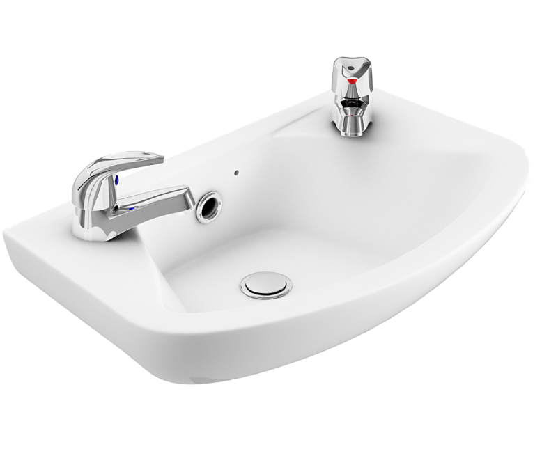 Arley 2TH Wall Basin 450mm