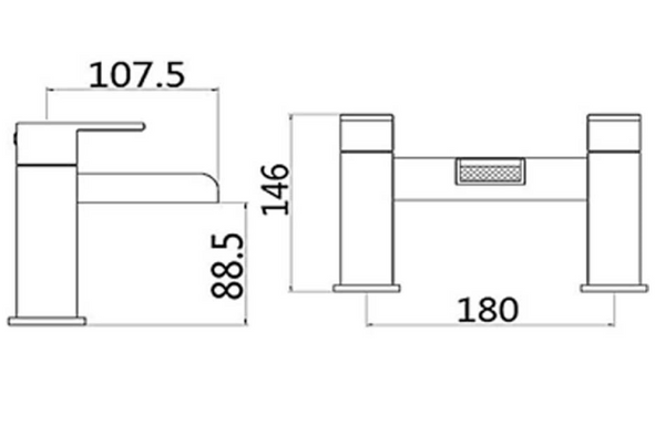 Eazee Waterfall Bath Filler