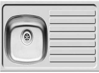 Pyramis Opis 940 x 490mm 1 Tap Hole Right Hand Kitchen Sink