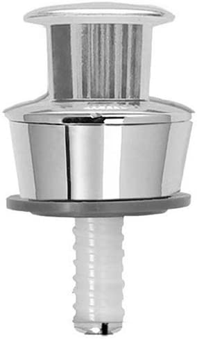 Wirquin Jollyflush Doc M Single Flush Chrome Toilet Push Button 10717796, Multi-Colour