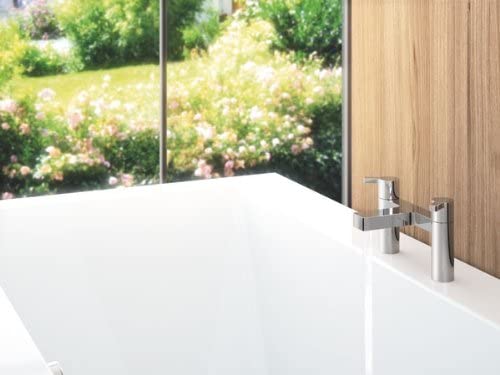 GROHE 25104000 | Lineare Two-Handled Bath Filler