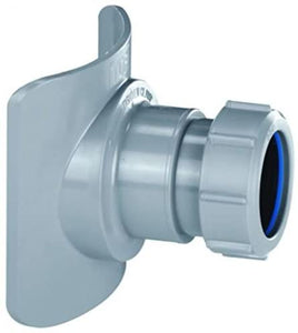 McAlpine BOSSCONN82T-GR 3 x 1.5 Inch Grey Soil Pipe Boss Connector