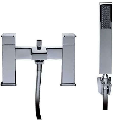 Abode FERVOUR Deck Mounted Bath Shower Mixer with Shower Handset - AB1251