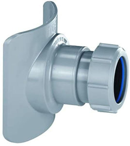 McAlpine BOSSCONN82-GR 3 x 1.25 Inch Grey Soil Pipe Boss Connector