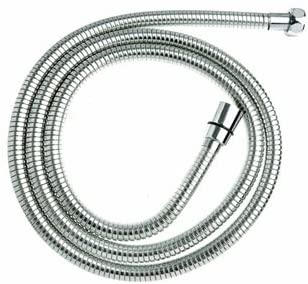 Croydex Essentials Reinforced Stainless Steel Stretch Shower Hose, 1.5-2.0 m