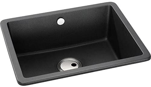 ABODE 259174 AW3126 Matrix SQGR15 1.0 Large Bowl Granite Kitchen Sink-AW3126