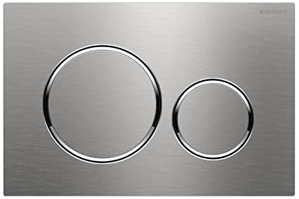 Geberit Sigma 20í«ÌÎ_Actuator Plate, Rushed/Polished Stainless Steel, 1 Piece, 115.882. SN. 1