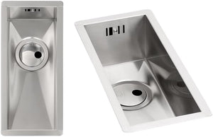 Abode Matrix R0 0.5 Bowl Undermount Sink - AW5007