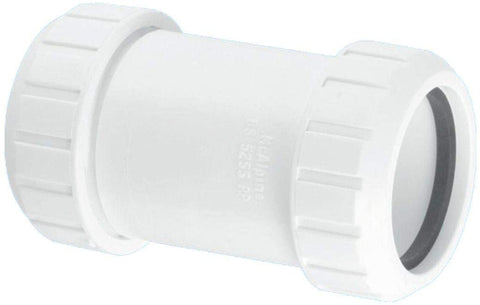 McAlpine 1̴_" Surefit Straight Connector S18L