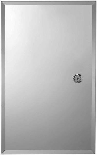 Croydex Trent Stainless Steel Lockable Medicine Cabinet