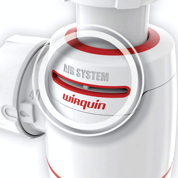 Wirquin Neo Air 1.1/2" 40mm Kitchen Sink Trap - Air Admittance Valve