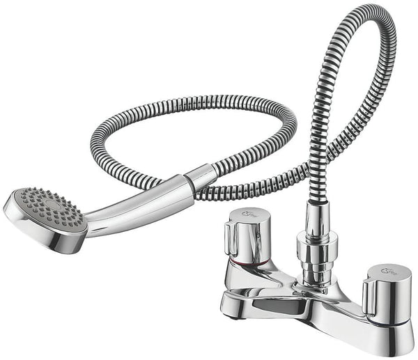 Ideal Standard Alto B9675AA dual control bath / shower mixer tap + kit