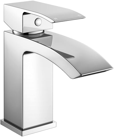 RAK Metropolitan Mono Basin Mixer Tap 146mm Wide