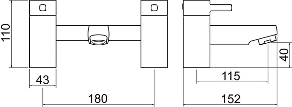 Trisen Arden TT605 Bath Filler