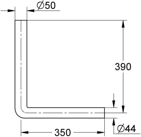 GROHE 37100SH0 | Flush Pipe