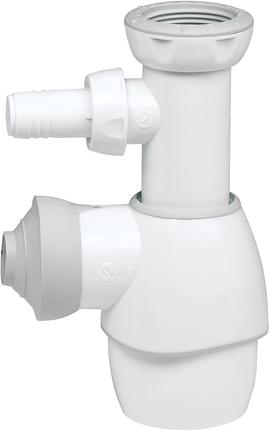 Wirquin 31190002 Universal Sink Siphon White/Grey