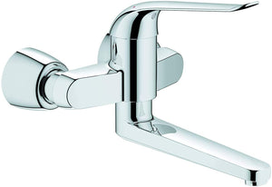 Grohe 23762000 BAULOOP 23762 Washbasin Mixer with Drain Chrome