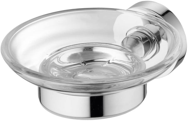 A9123AA Ideal Standard IOM Soap Dish Holder with Clear Glass Bowl