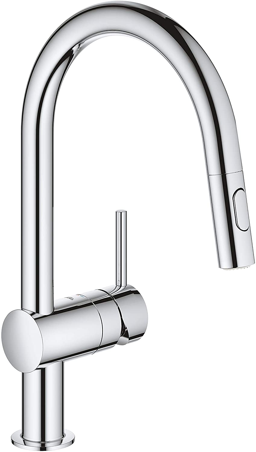 Grohe Minta - Kitchen faucet, C-spout, with 1/2" ecological flow limiter (Ref. 32321002)