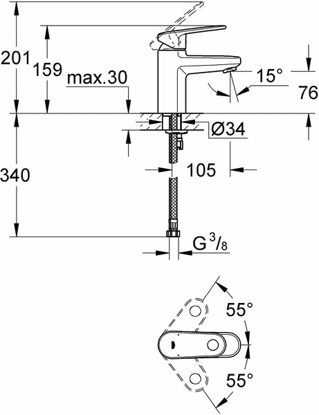 GROHE Europlus Mixer Tap