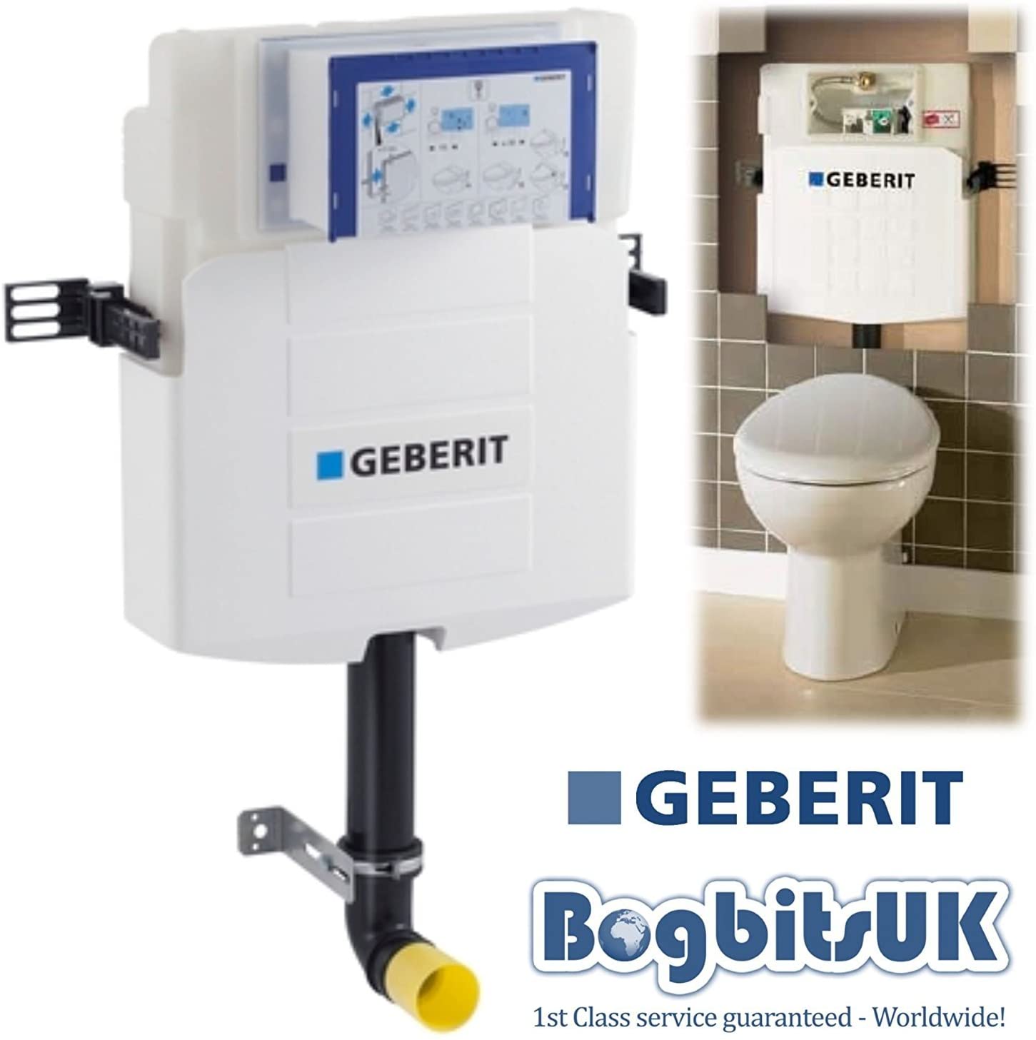 Geberit 109.309.00.5 Sigma UP320 Dual Flush Concealed Cistern White