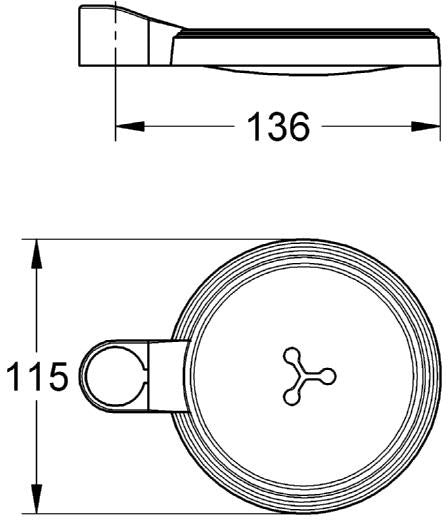 Grohe Relexa Soap Holder (Product Code: 06140446)