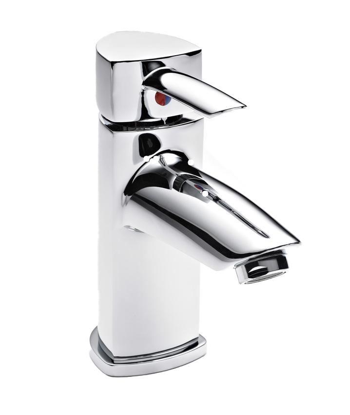 Mono Basin Mixer - Without Waste, in Chrome (Product Code: TAC305)