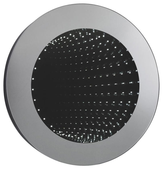 Round Illuminated Infinity Mirror (Product Code: LQ064)