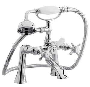 Traditional 1/2" Bath Shower Mixer, Chrome (Product Code: IJ324)